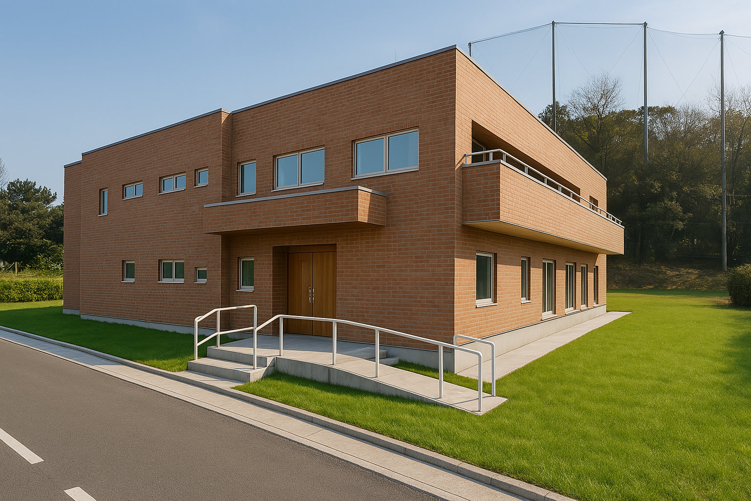 のあインターナショナルスクール学びの多様化学校　新校舎建設予想図